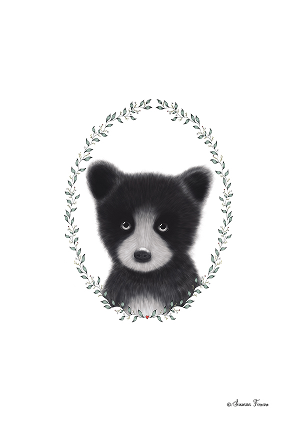 25Jpg.Web_68. Animales del bosque. Oval. Osezno